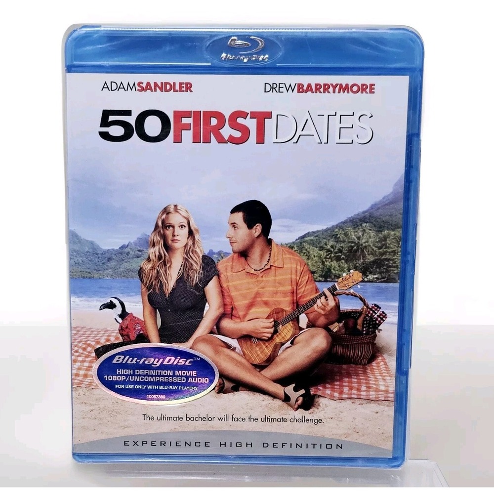 50 First Dates (Blu-ray Disc, 2006, Widescreen) Brand New Sealed